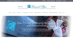 Desktop Screenshot of grandspa.com